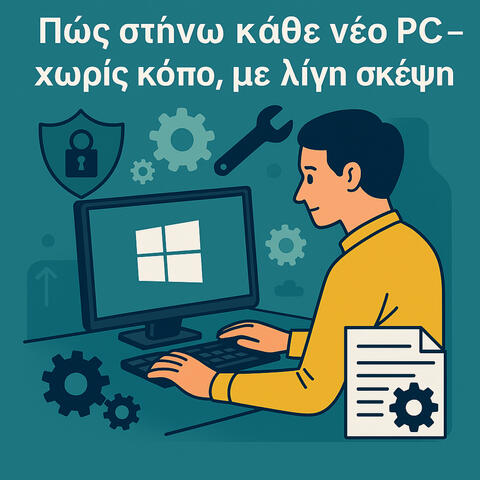 Καινούργιο PC ή μόλις έκανες format;